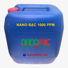 Nano bạc 1000 ppm - Dung dịch bạc Nano