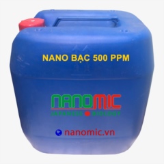 Nano bạc 500 ppm - Dung dịch bạc Nano